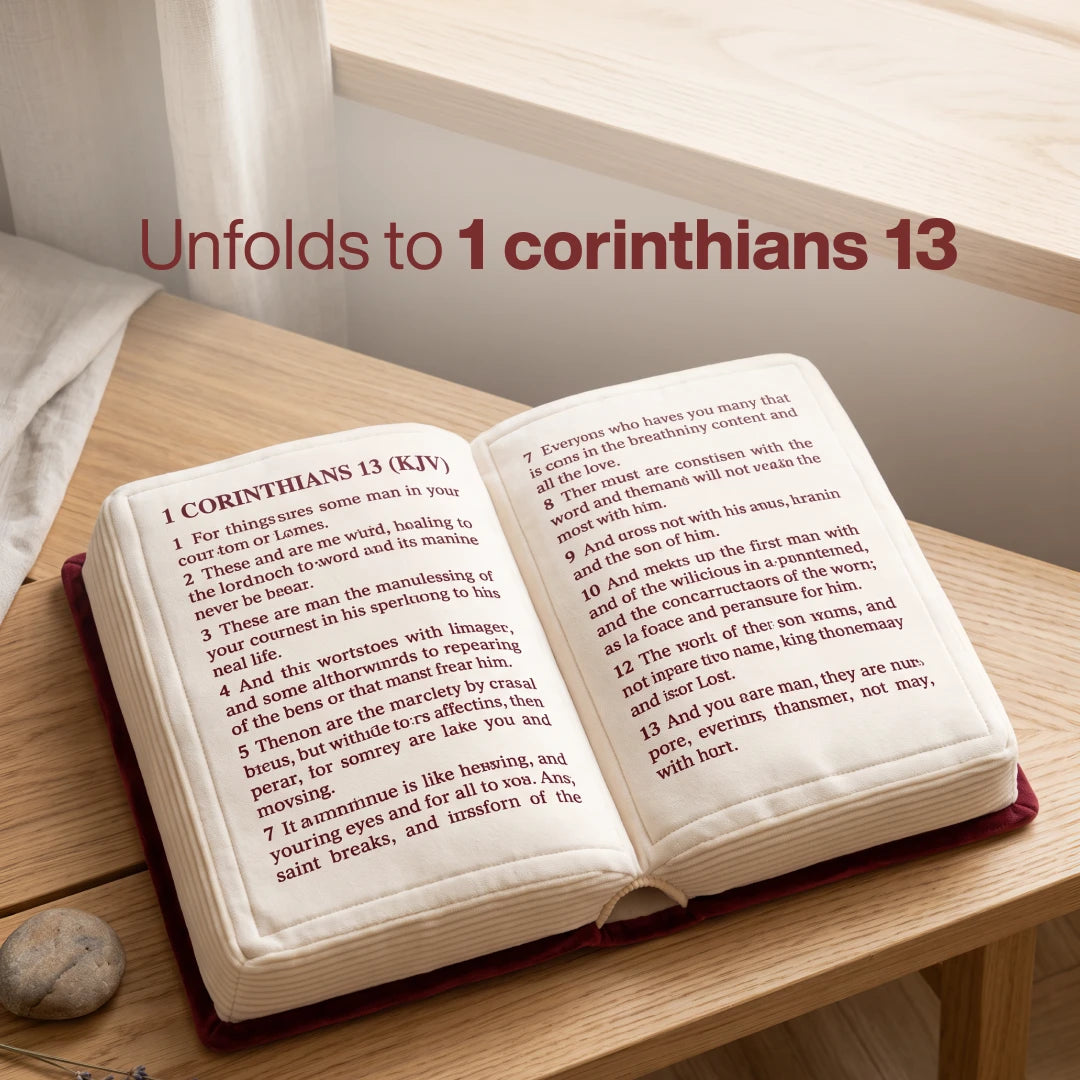 The Haven Pillow Bible-shaped pillow, visual 2